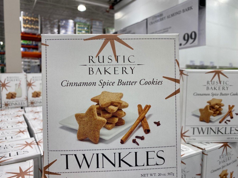 With real butter, hints of cinnamon and a delicate crumb, Rustic Bakery Twinkles Cookies from Costco will bring you back to carefree days gone by.