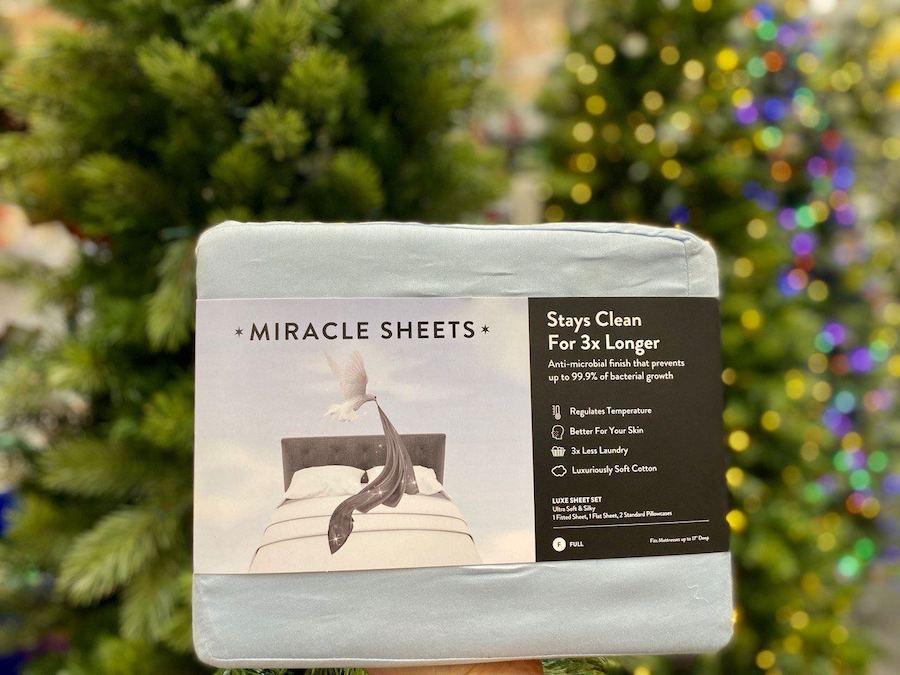 Unwrap savings wrapped in comfort with Miracle Sheets' holiday sale, turning bedtime into a gift to cherish.