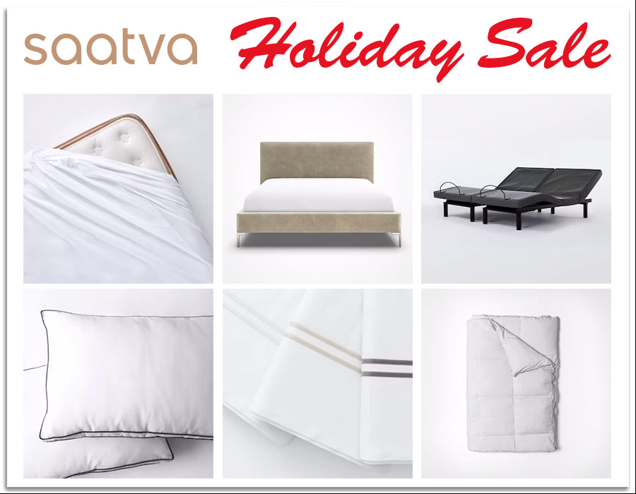 Unwrap Saatva's Last-Minute Holiday Deals