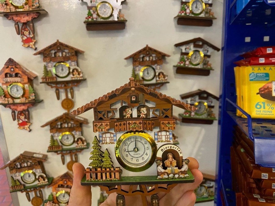 Get your hands on an authentic German tradition - the biergarten clock from Warsteiner.