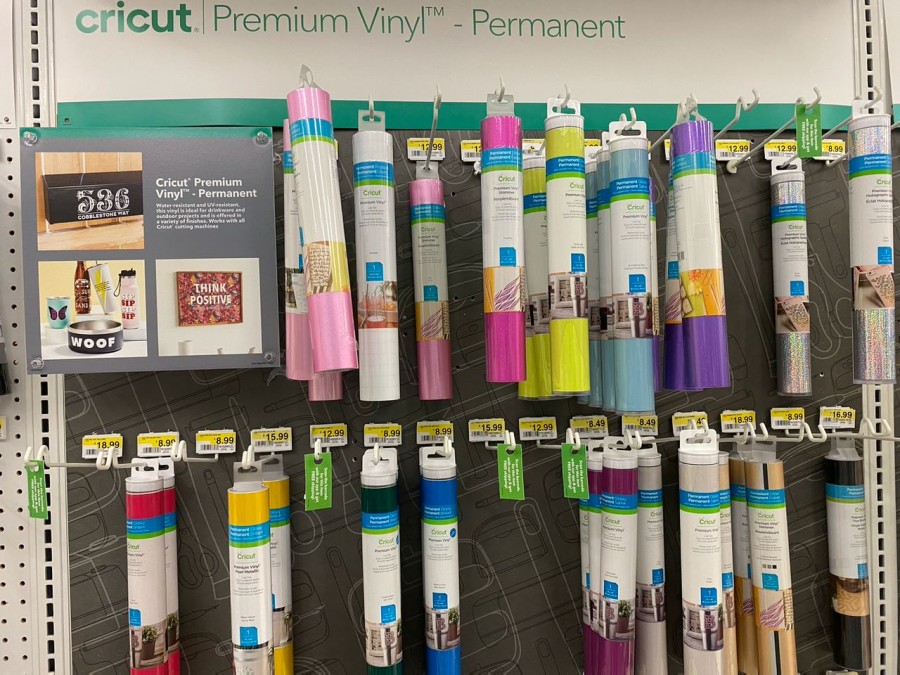Get creative with Cricut Premium Vinyl Permanent - perfect for all your custom projects!