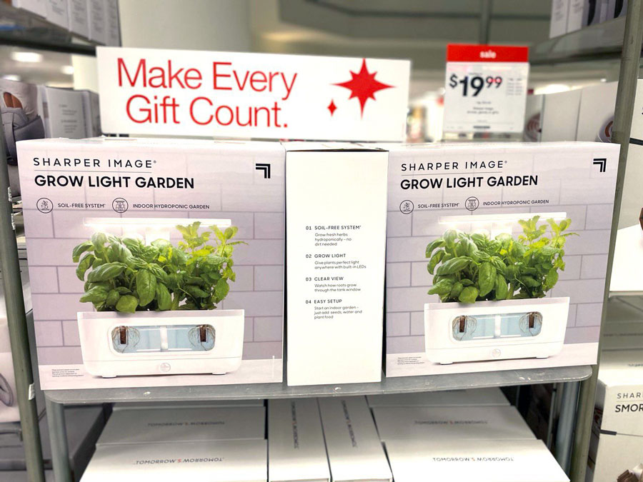 Sharper Image's Grow Light Garden, Exclusively at JCPenney!