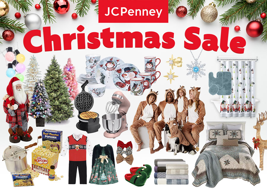 Dive into the Spirit of the Season with JCPenney's Christmas Sale!