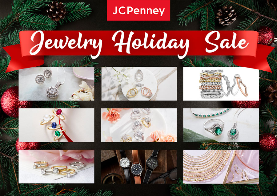 JCPenney's Holiday Jewelry Sale Sparkles with Savings
