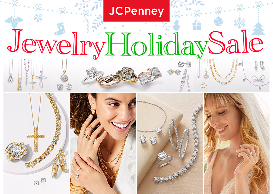 Dive into the festivities with JCPenney's jewelry holiday sale, where dazzling discounts await, turning every celebration into a glamorous affair.