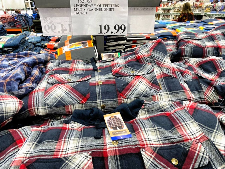 Get all the style and functionality you need in one piece of clothing – The Legendary Outfitters Men’s Flannel Shirt Jacket