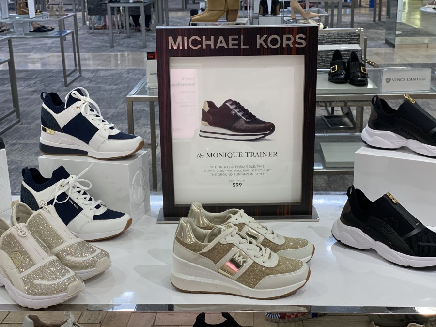 Elevate your sneaker game with stylish and trendy Michael Kors' Monique Trainers, now at an amazing discount!