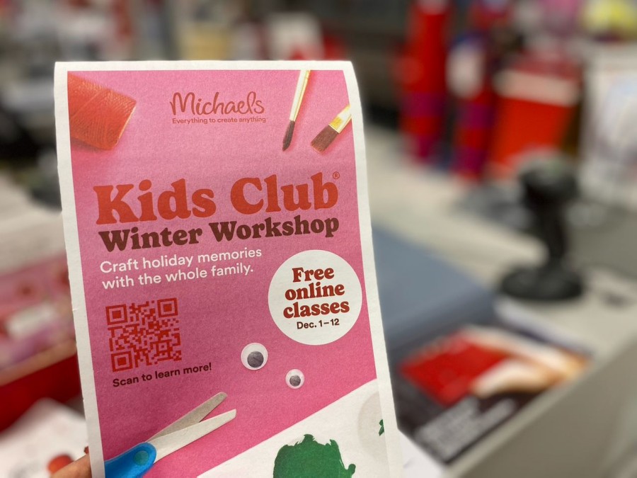 Let your kids have an unforgettable crafting experience with Michaels. 