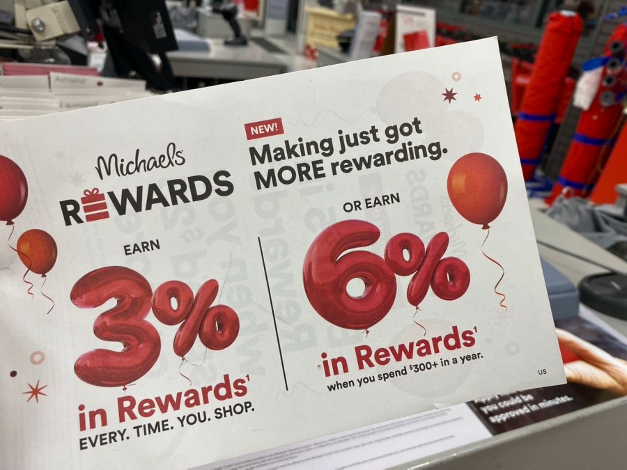 Shop smart and save more with Michaels Rewards. Get 6% back when you spend $300 or more in a year. 