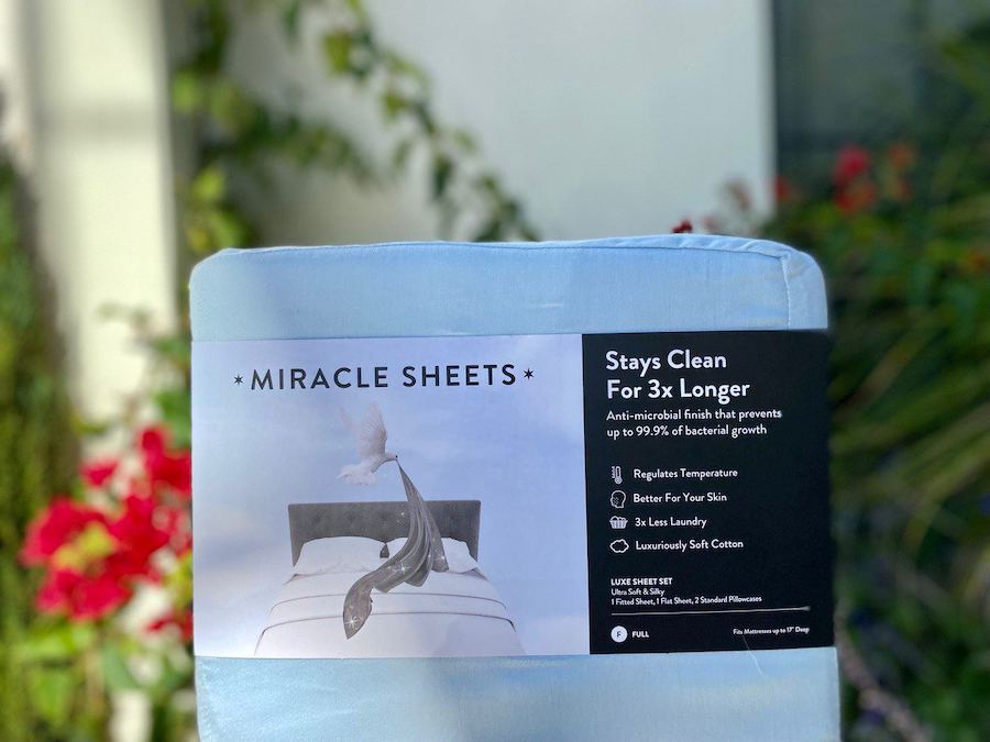 Experience the perfect sleep with Miracle Made Sheets