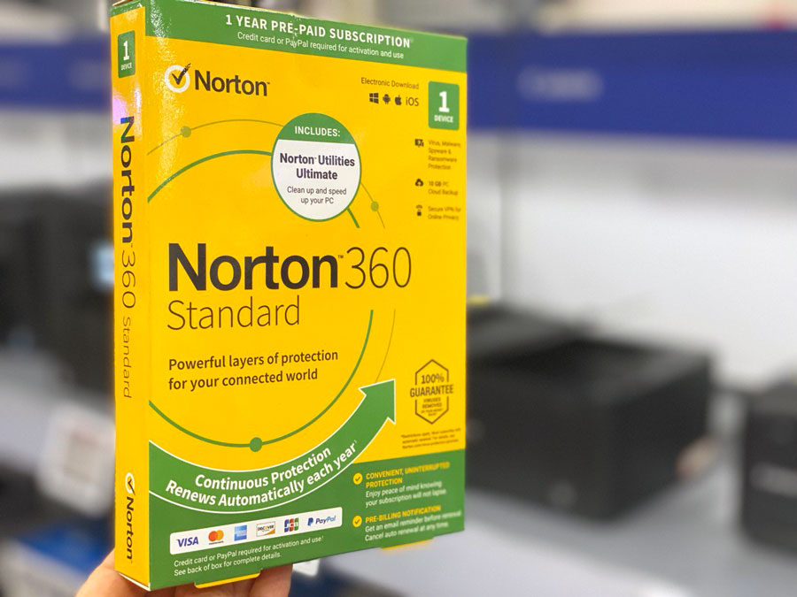 Digital Fortress: Norton 360 Standard at Your Service