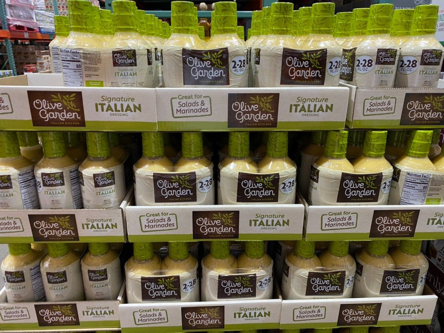 Get your Olive Garden Signature Italian Dressing at a fraction of the price from Costco.