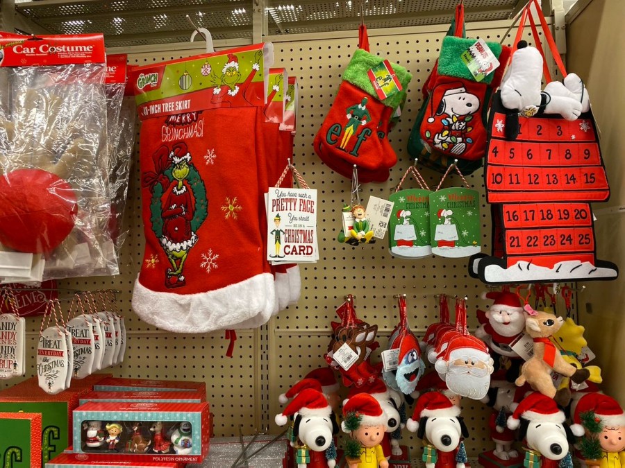 Spread holiday cheer with the Red Elf Stocking from Hobby Lobby