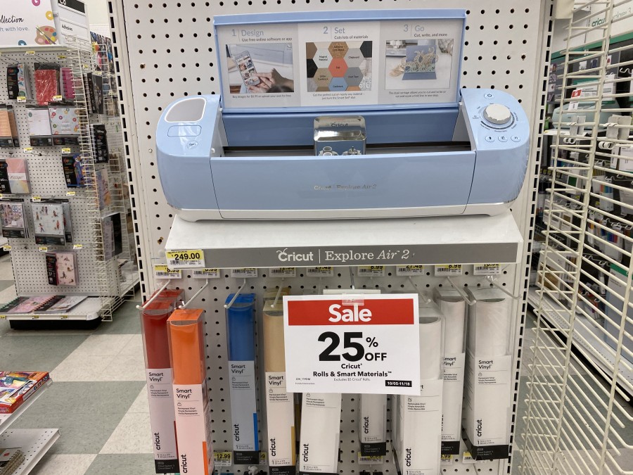 Revolutionize your crafting experience with Tone of Voice's 25% off sale on Cricut rolls and Smart Materials