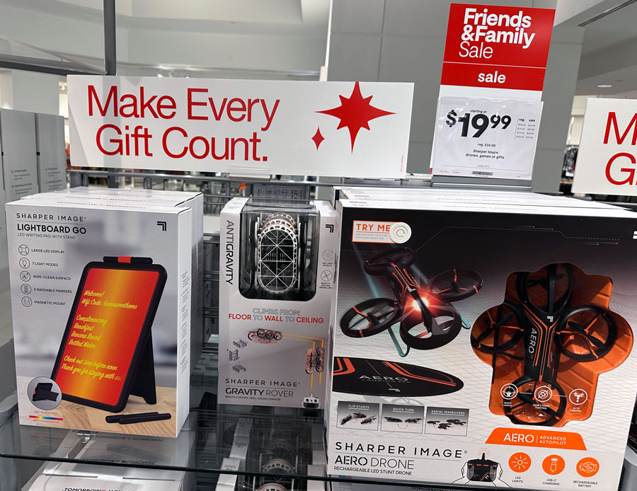 Top 5 Gifts from Sharper Image