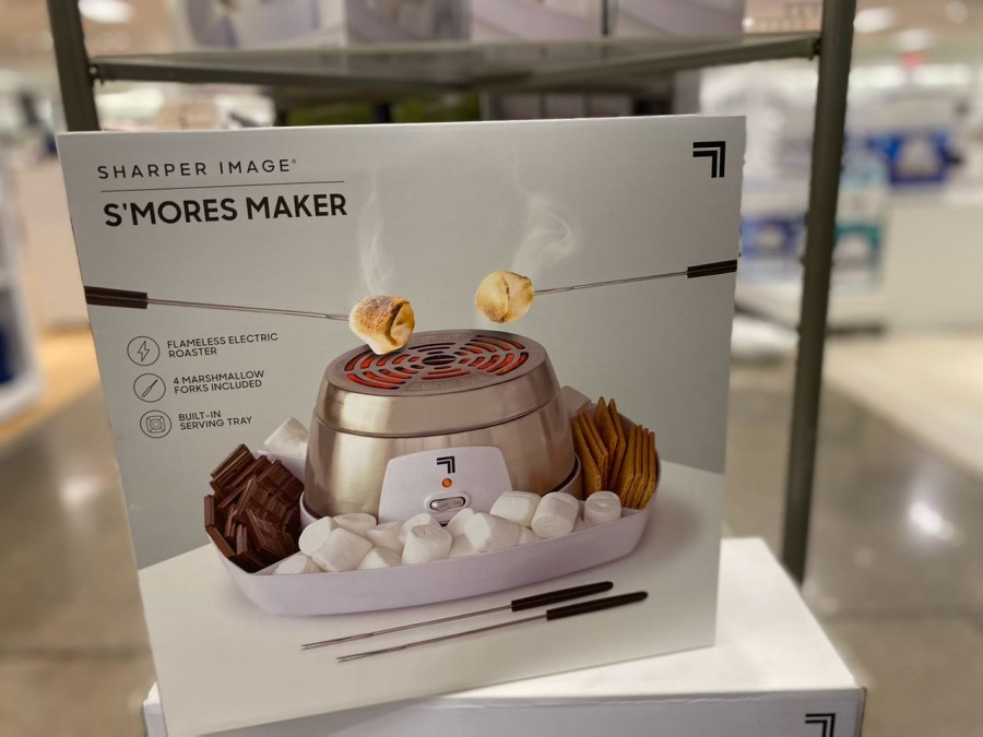 Treat your family to delicious gooey S'mores any time of year with our Electric Tabletop S'mores Maker.