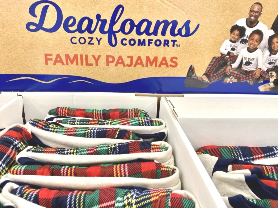 Make family time special with matching Dearfoams comfort pajamas