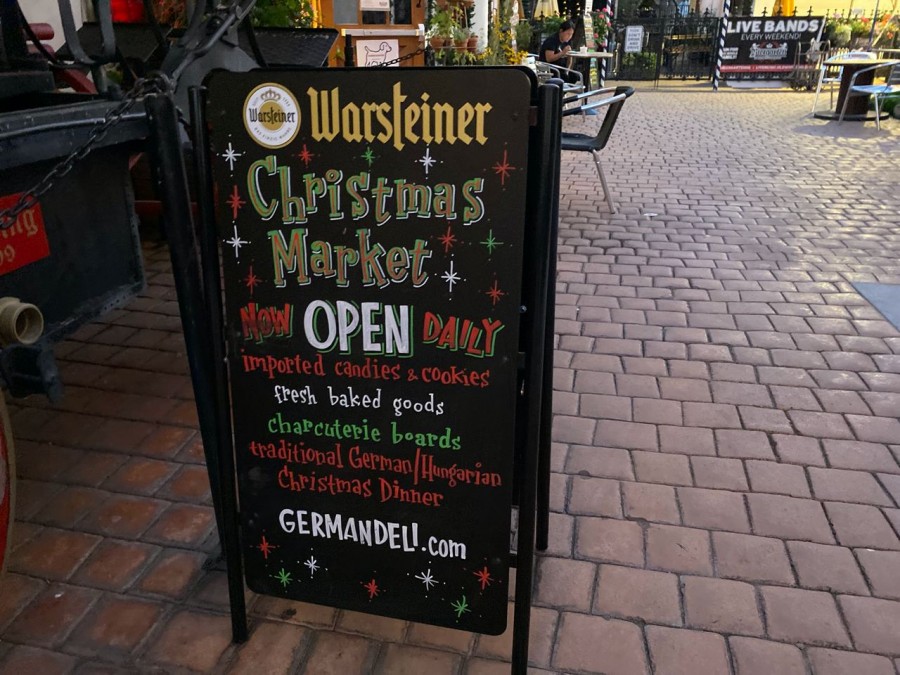 Get into the holiday spirit and enjoy a unique selection of delicious foods, drinks, music and crafts at Warsteiner Christmas Market.