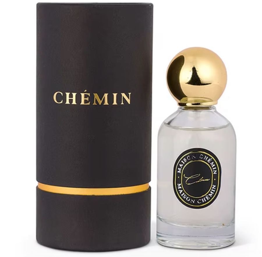 Embark on a sensory journey with Chémin fragrance. Captivate your senses with every spritz.