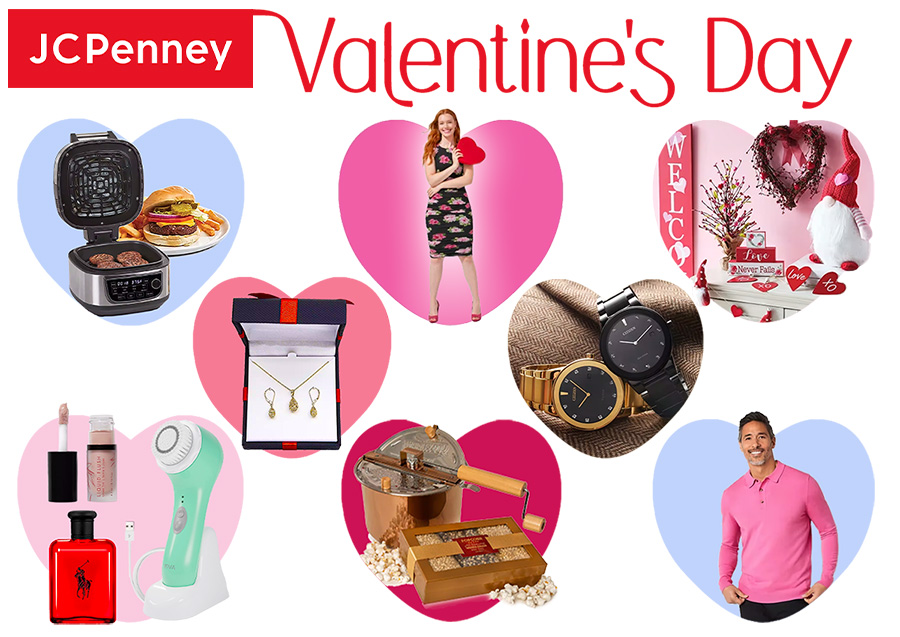 Love is in the air at JCPenney's Valentine's Day Sale!