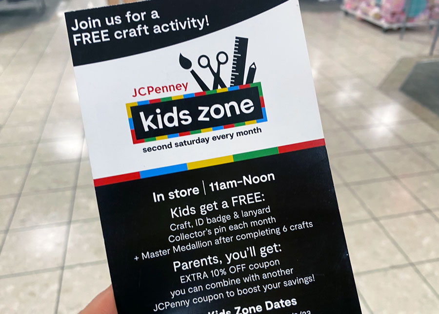 February's Kids Zone at JCPenney is a Must-Attend!