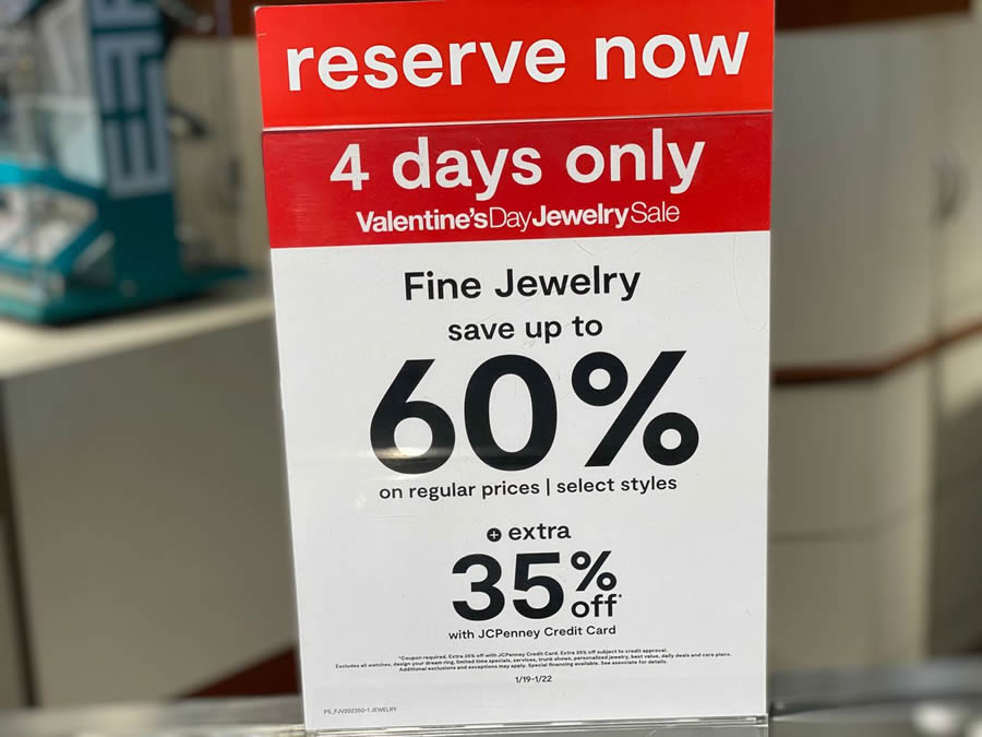 Unlock Extraordinary Savings at JCPenney: Enjoy Up to 60% Off Regular Items Plus an Additional 35% Off Exquisite Fine Jewelry! 