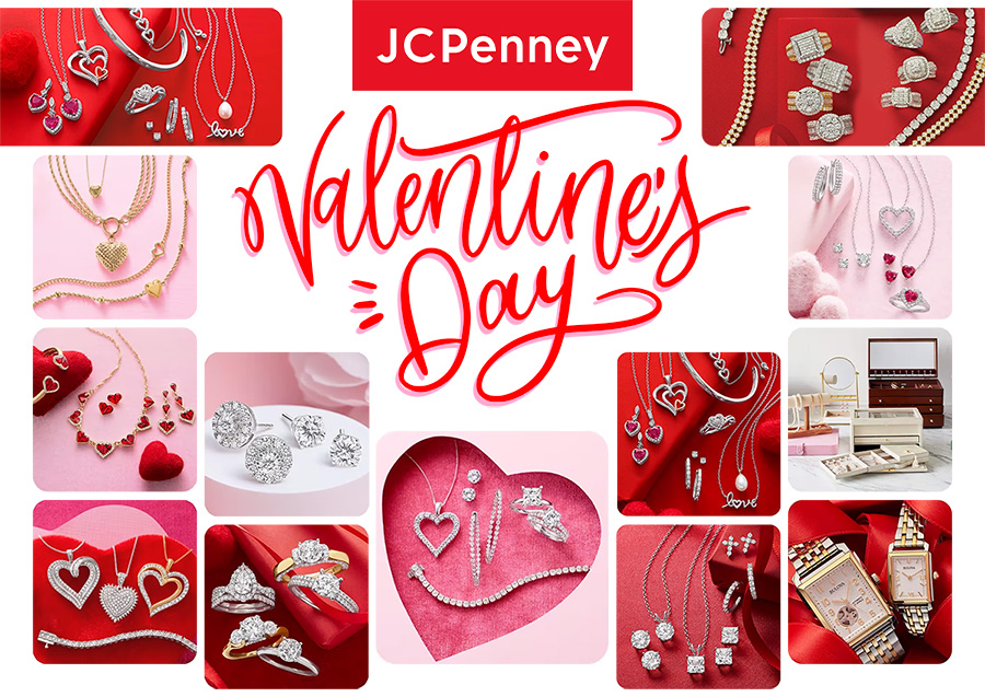 Unlock the key to their heart with JCPenney's Valentine's Day Jewelry Sale.