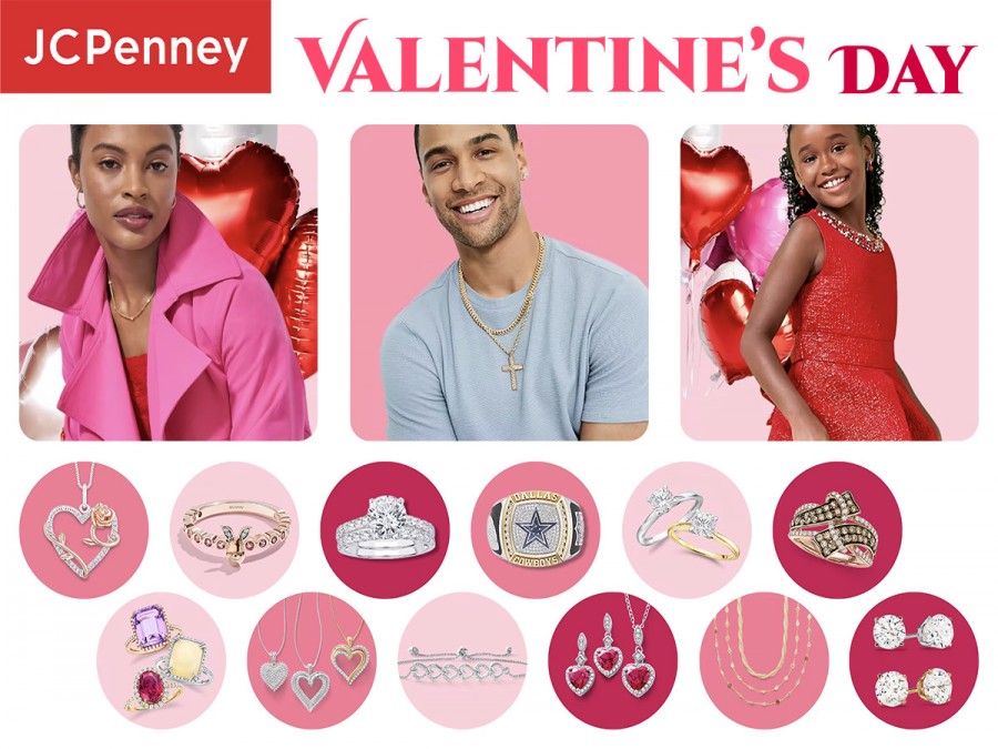 Celebrate the allure of love this Valentine's Day with JCPenney's exquisite collection of sparkling finds.
