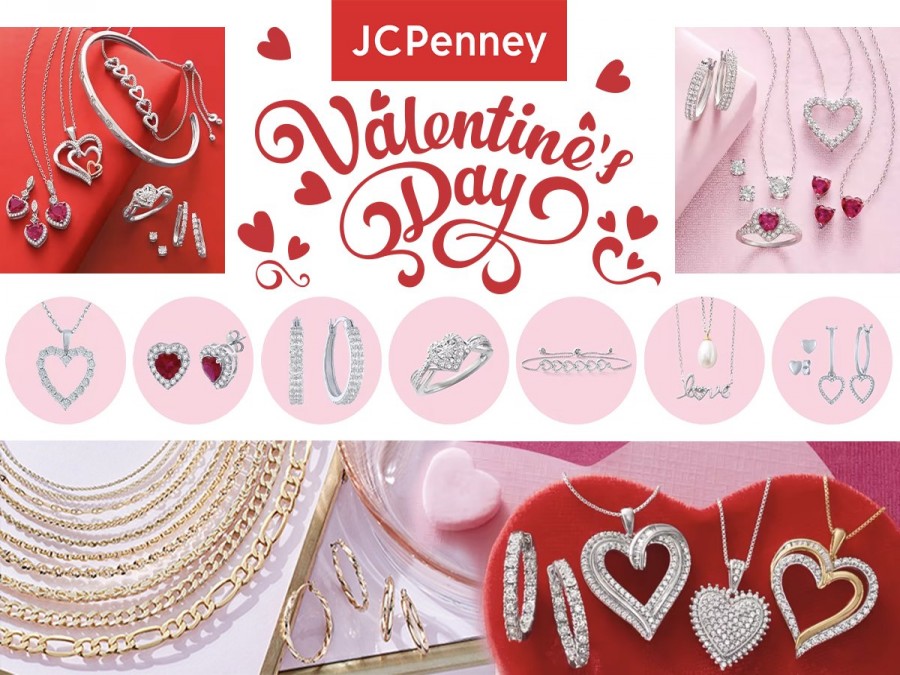 Celebrate love in dazzling style with JCPenney's Valentine's Day Jewelry Collection!