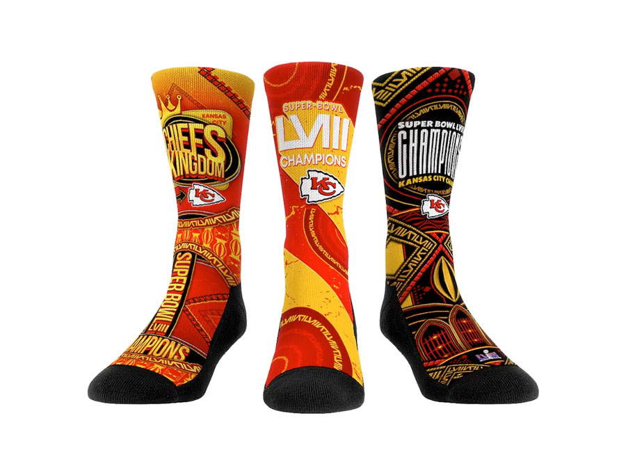 Champion Comfort: KC Chiefs Super Bowl Socks Pack