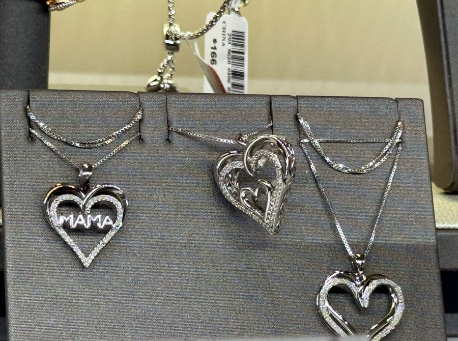 Gift Mom the 'Mama' Heart Pendant Necklace from JCPenney