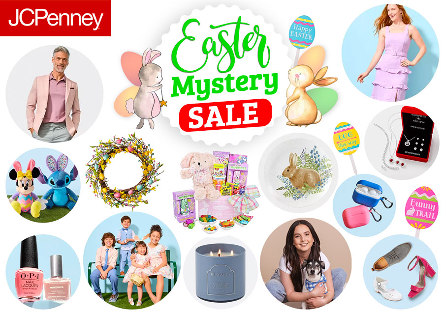 Hunt for Savings: Join the Easter Mystery Sale at JCPenney!