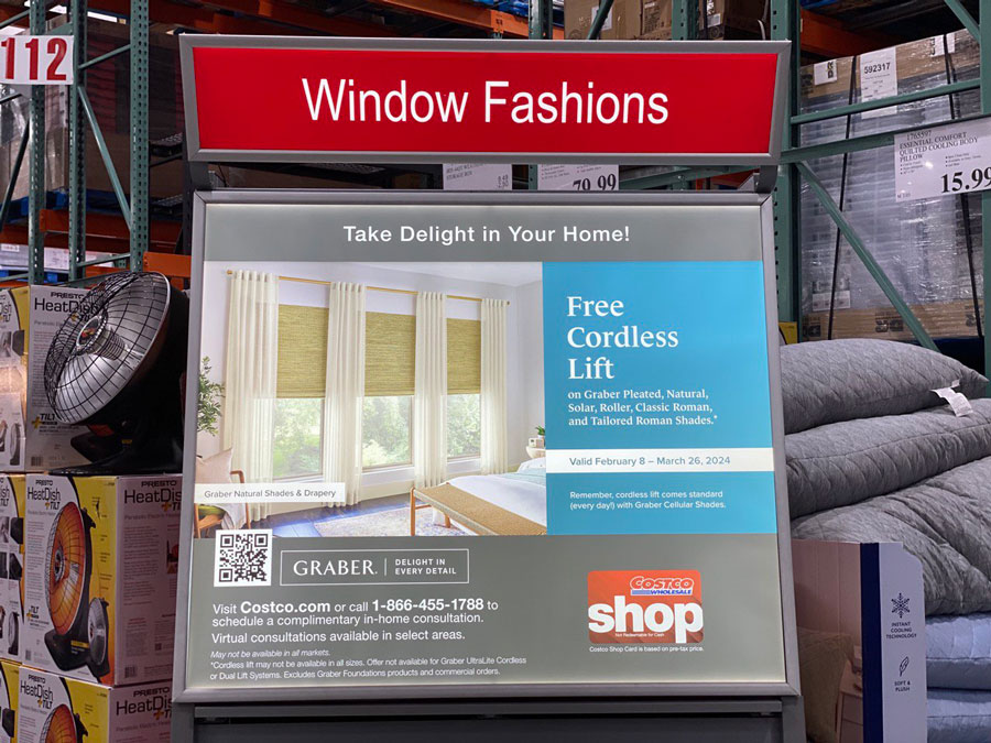 Dress Your Windows in Style: Discover Costco's Fashionable Window Treatments!