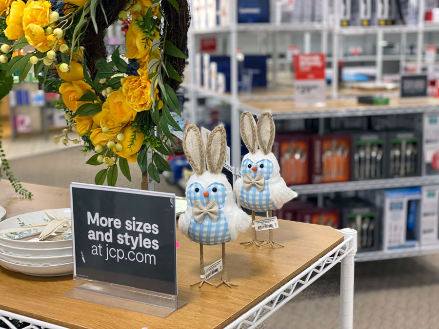 "Easter Delights: Transform Your Home with JCPenney's Festive Decor!
