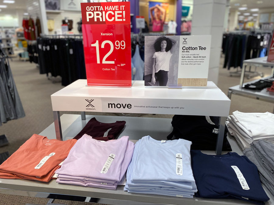 Sporty Style, Superior Comfort: Xersion Tees Available at JCPenney!