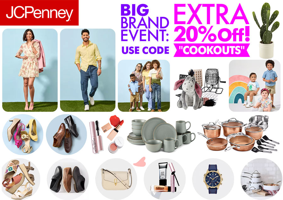 Don't Miss Out: Unlock Savings with the JCPenney Big Brands Event Coupon!