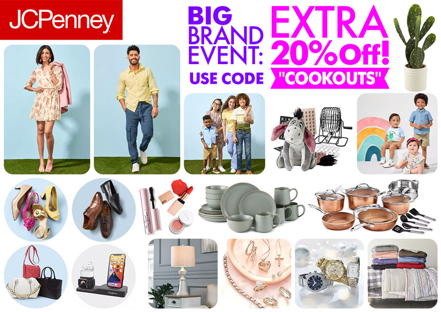 JCPenney Savings Event: Where Every Purchase Means More for Less!