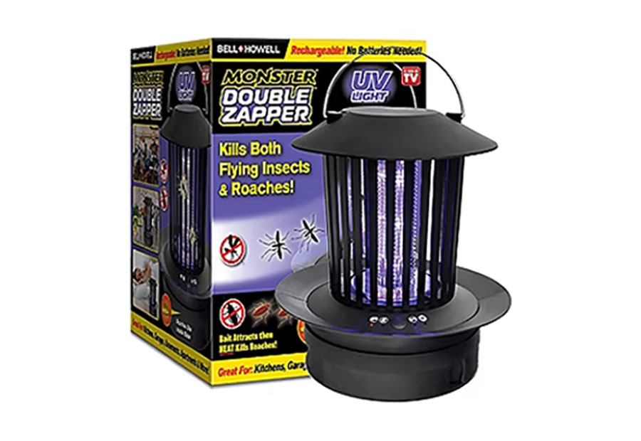 Double Trouble for Mosquitoes: Bell + Howell's Double Monster Zapper!