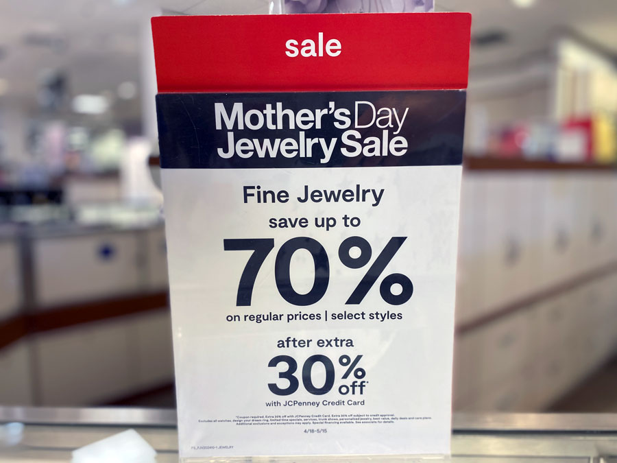 Make Her Sparkle: Mother's Day Jewelry Sale at JCPenney