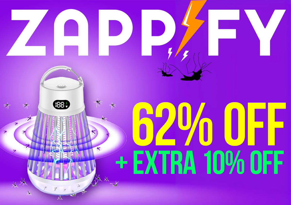 Don't Miss Out: Zappify Bug Zapper Coupon Deal