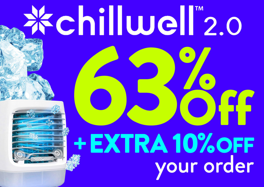 Chillwell 2.0 Air Cooler: Special Discount Offer!