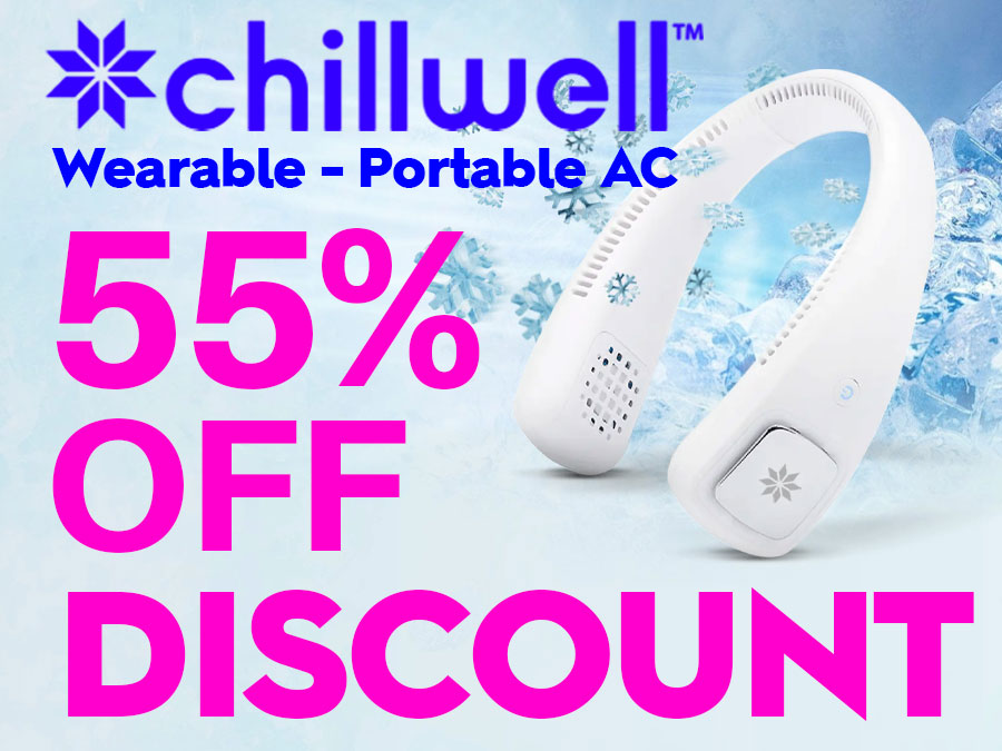 ChillWell Wearable - Portable AC: Grab Your Discount Now