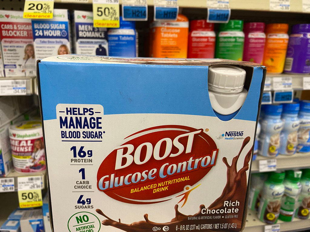 Boost Glucose Control Balanced Nutritiona Drink