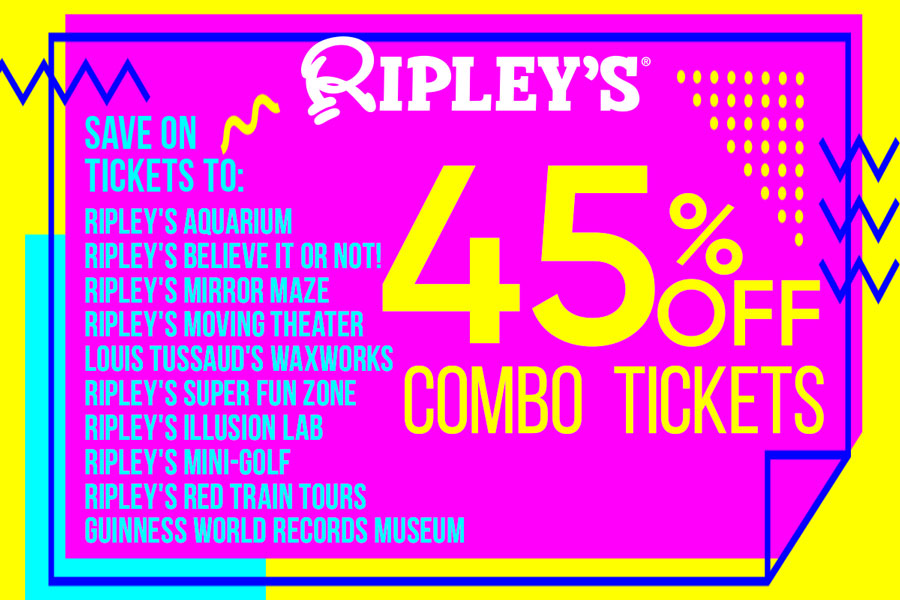 Ripley's Combo Tickets Discount