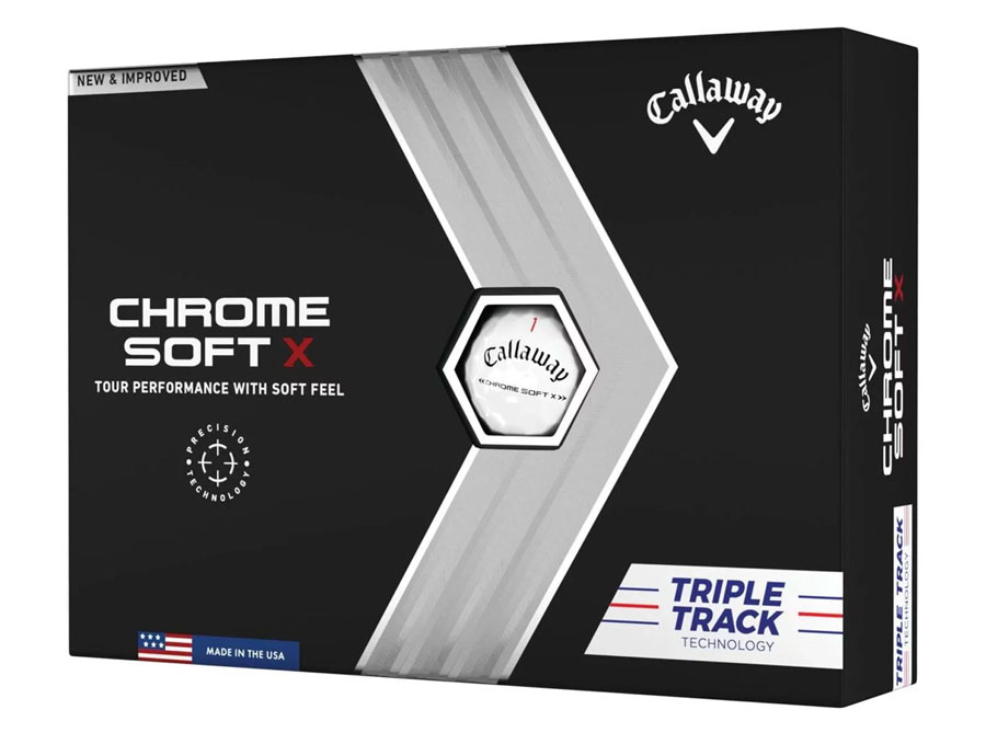 Callaway Chrome Soft X 22 Triple Track Golf Balls