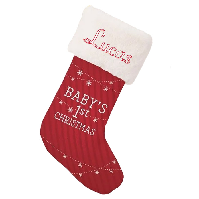 Baby's First Christmas Stockings