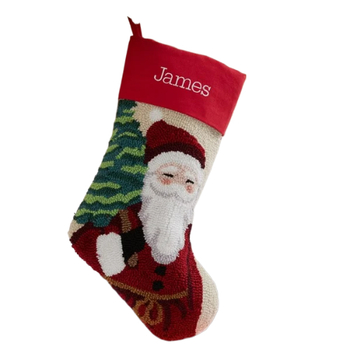 Jolly Santa Stocking