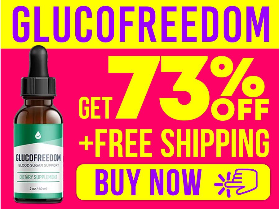 GlucoFreedom. Get 73% Off + Free Shipping