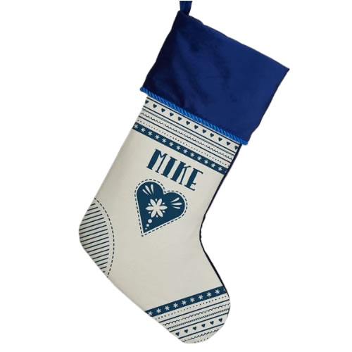 Nordic Noel Christmas Stocking