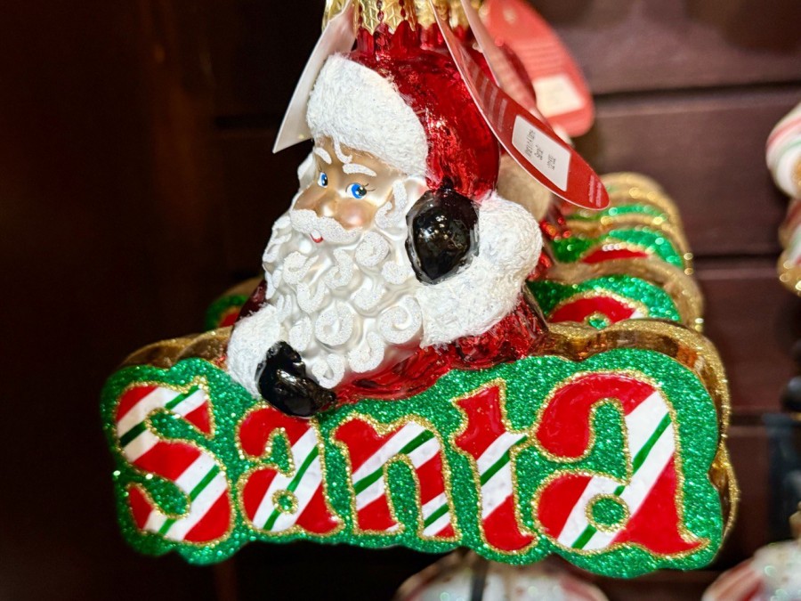 Radko Santa Ornament